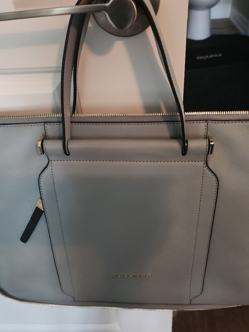 Piquadro Italian Leather Satchel